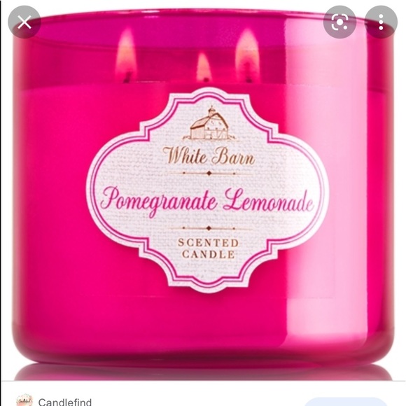 Pomegranate lemonade white barn candle never used - Picture 1 of 1